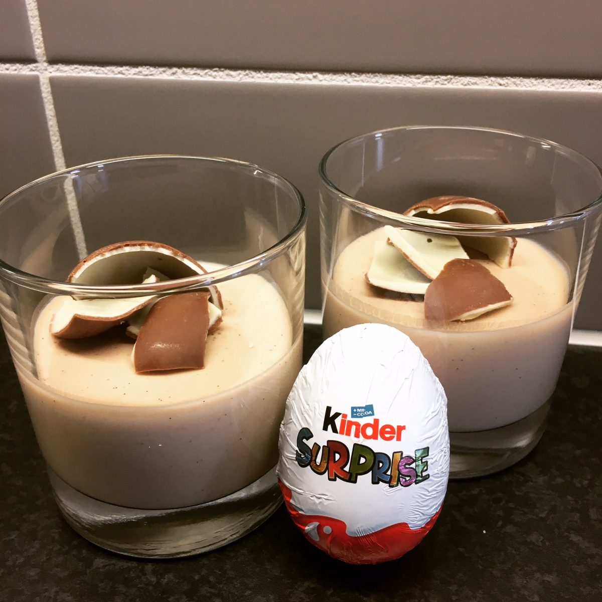Kinderäggspannacotta