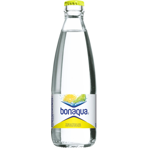 Bonaqua Vatten Kolsyrat Citron/Lime