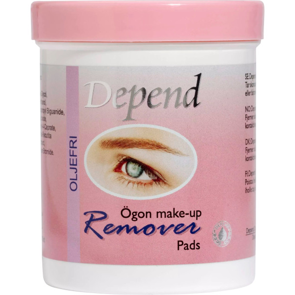 Depend Remover Pads Ögon Make-Up