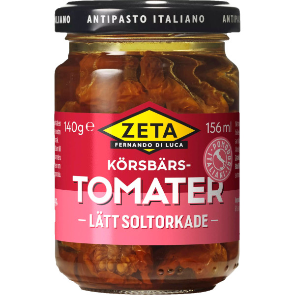 Zeta Körsbärstomater Lätt Soltorkade