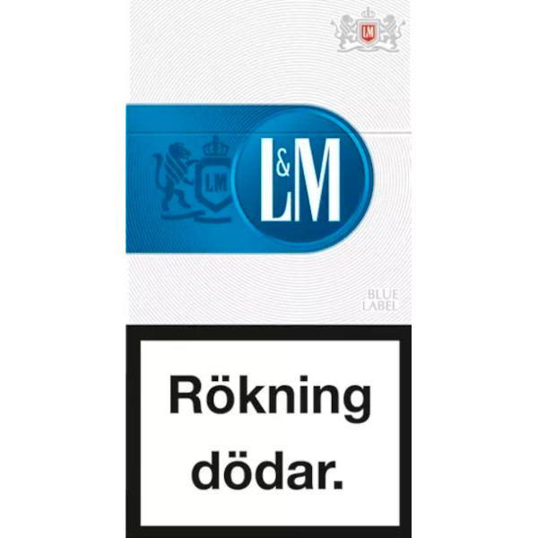 L&M Cigaretter Blue Label 100s