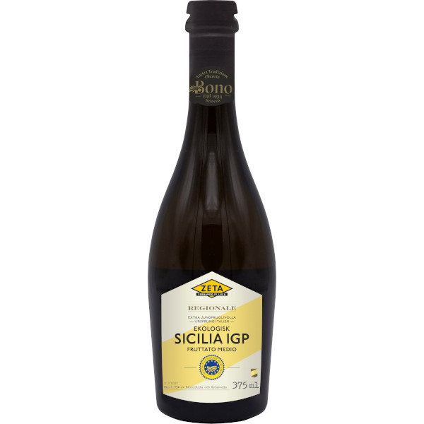 Zeta Jungfruolivolja Sicilia IGP Ekologisk