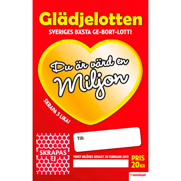Kombispel Glädjelotten