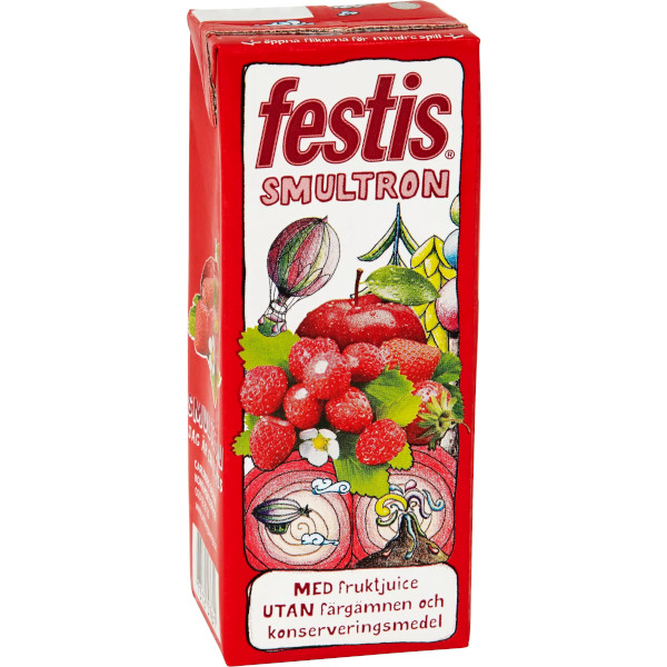 Festis Stilldrink Smultron