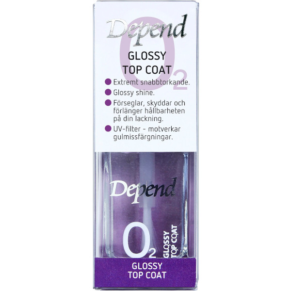 Depend Glossy Top Coat O2