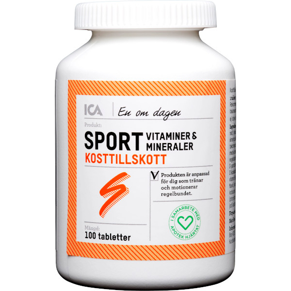 ICA Apotek Hjärtat Kosttillskott Sport