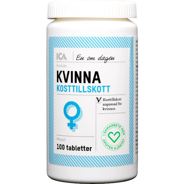 ICA Apotek Hjärtat Kosttillskott Kvinna