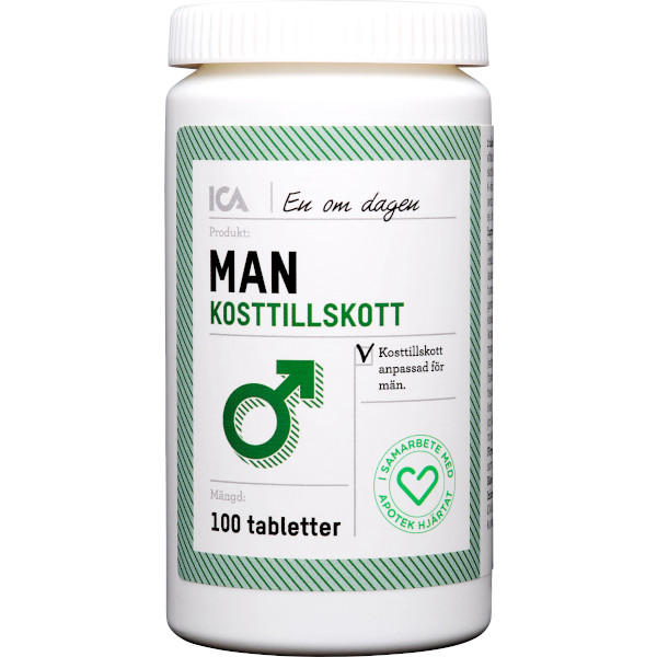 ICA Apotek Hjärtat Kosttillskott Man