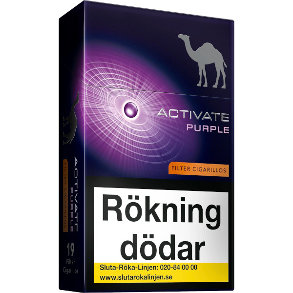 Camel Cigaretter Activate Purple