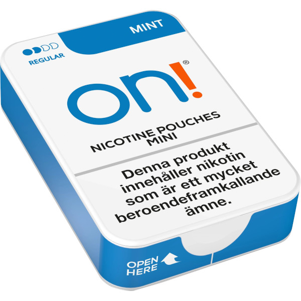 on! Nikotinpåsar Mint 3mg