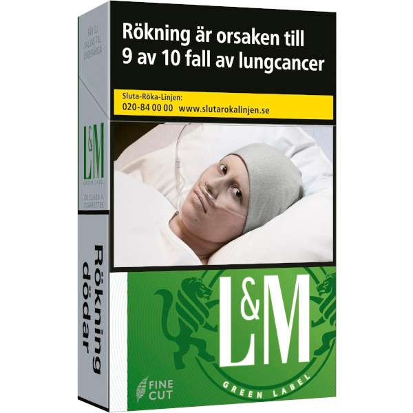 L&M Cigaretter Fine Cut Green