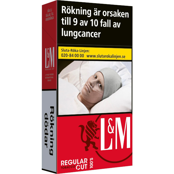 L&M Cigaretter Regular Cut Red 100s