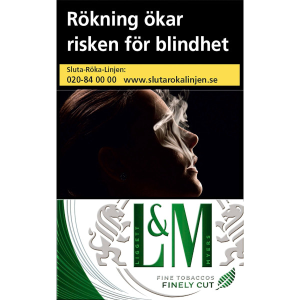 L&M Cigaretter Finely Cut Green