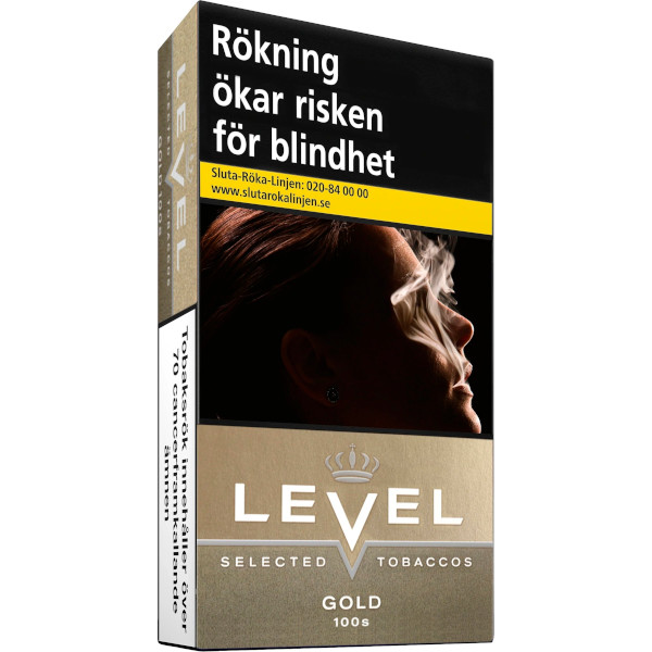 Level Cigaretter Gold 100s