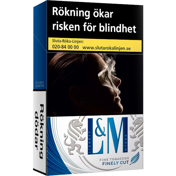 L&M Cigaretter Finely Cut Blue