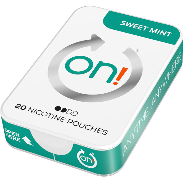 on! Nikotinpåsar Sweet Mint 3mg