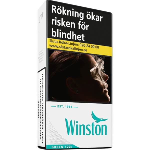 Winston Cigaretter Green 100s