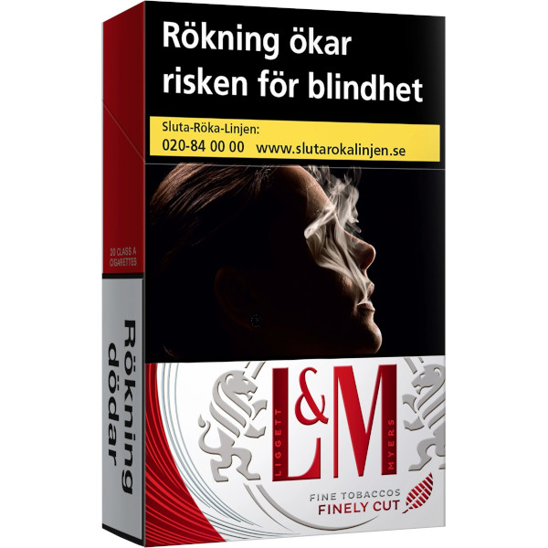L&M Cigaretter Finely Cuy Red