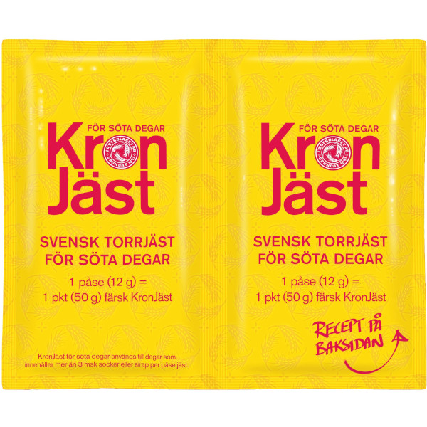Kronjäst Torrjäst Söta Degar