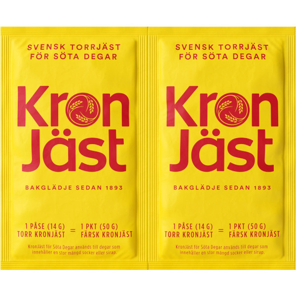Kronjäst Torrjäst Söta Degar
