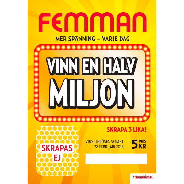 Kombispel Femman-Lott