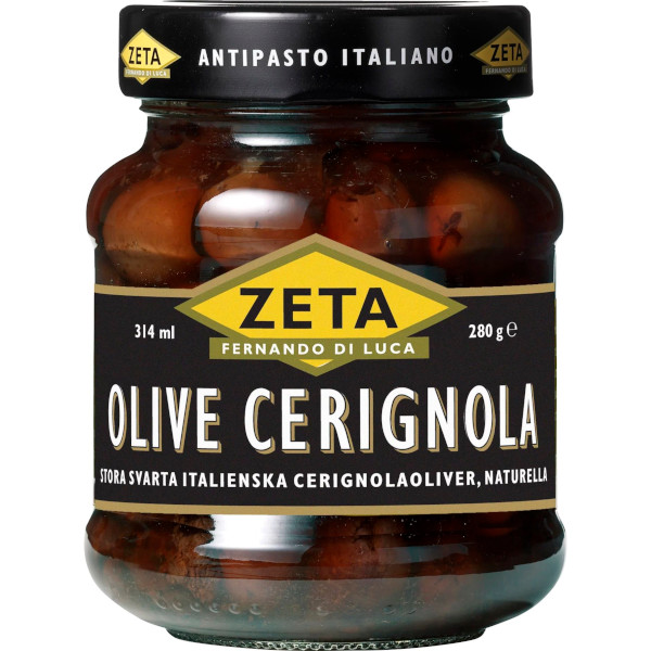 Zeta Olive Cerignola Svarta
