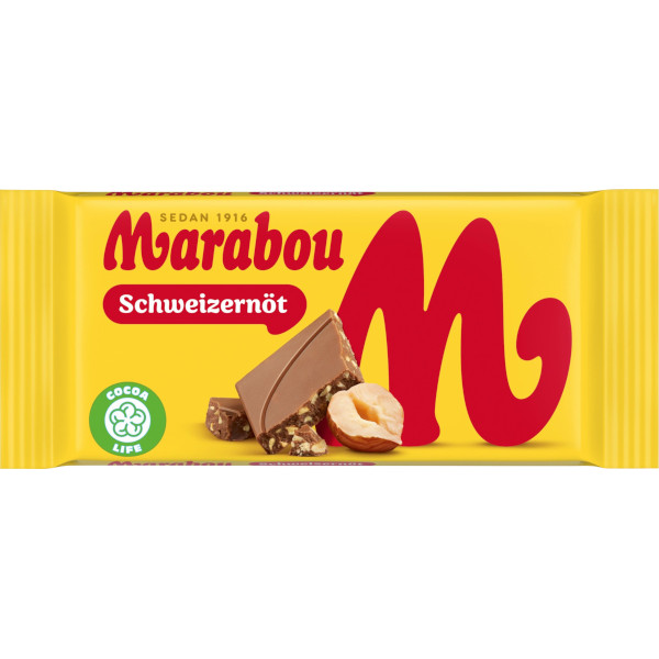 Marabou Chokladkaka Schweizernöt