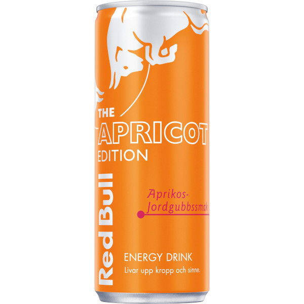 Red Bull Energidryck Apricot Edition Aprikos/Jordgubb