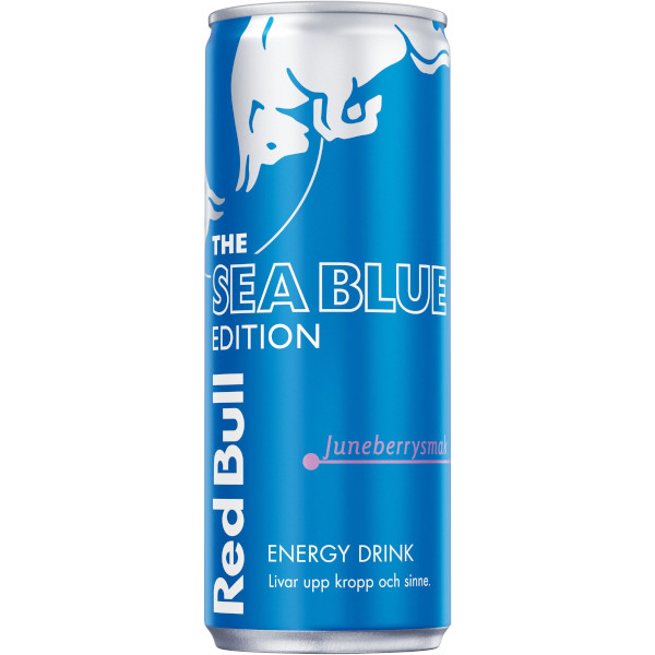 Red Bull Energidryck Sea Blue Edition Juneberry