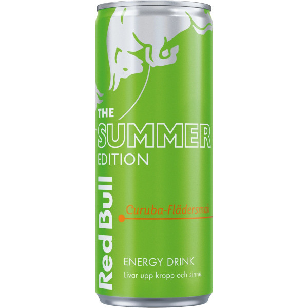 Red Bull Energidryck Summer Edition Curuba/Fläder