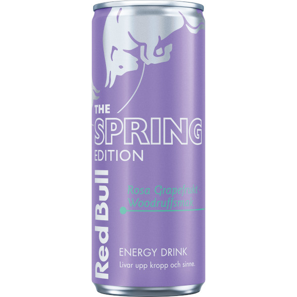 Red Bull Energidryck Rosa Grapefrukt/Woodruffsmak