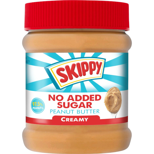 Skippy Jordnötssmör Creamy No Added Sugar