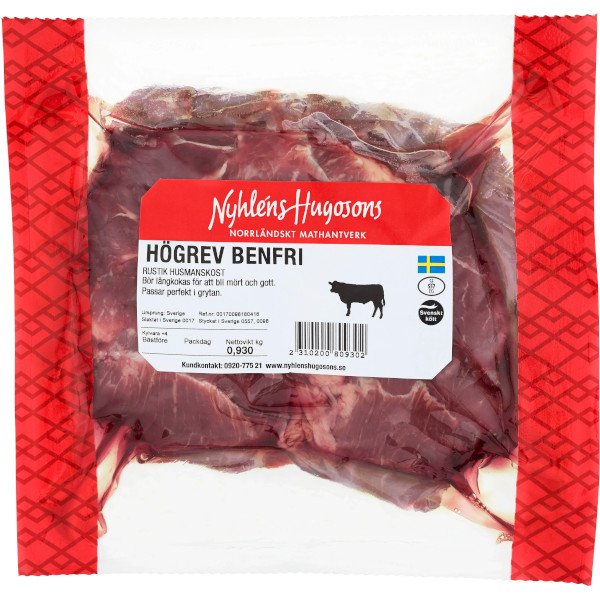 Nyhléns Hugosons Högrev Benfri