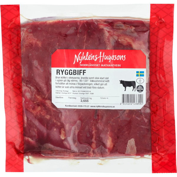 Nyhléns Hugosons Ryggbiff Bit