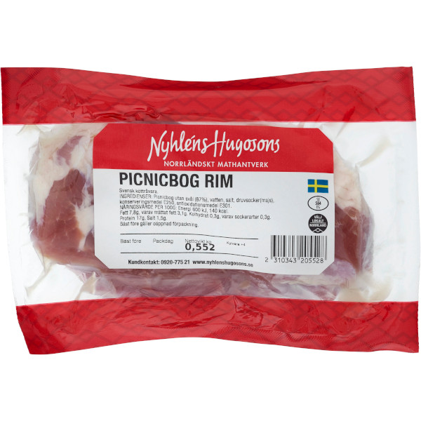 Nyhléns Hugosons Picnicbog Rimmad