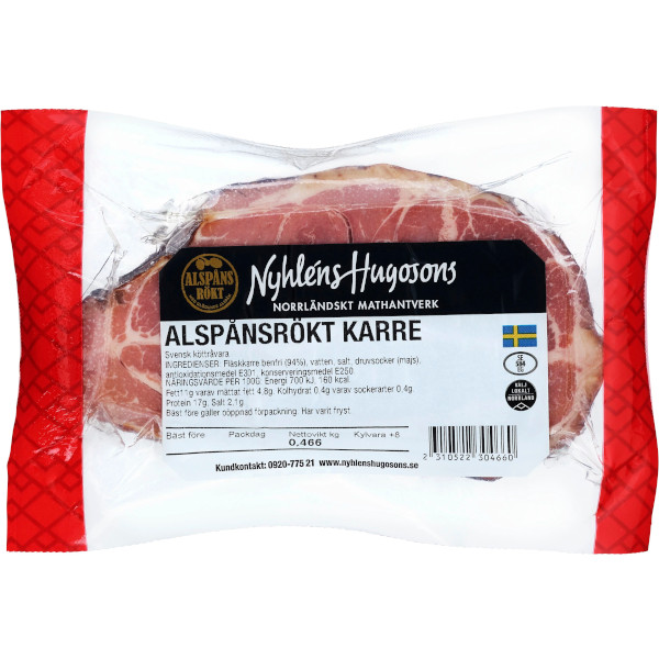 Nyhléns Hugosons Karré Alspånsrökt Bit