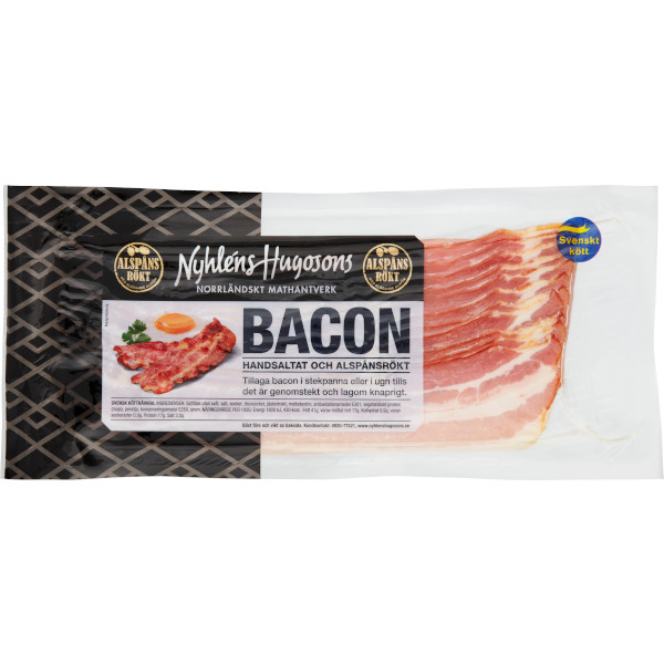 Nyhléns Hugosons Bacon Alspånsrökt