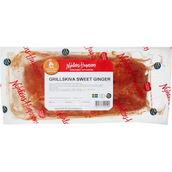 Nyhléns Hugosons Grillskivor Sweet Ginger