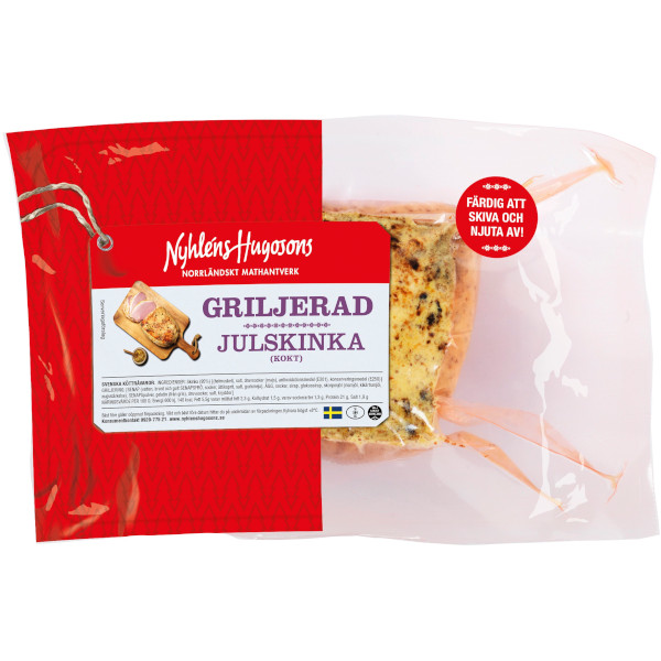 Nyhléns Hugosons Julskinka Kokt & Griljerad