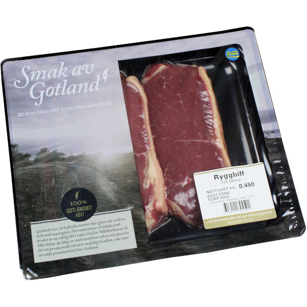 Smak Av Gotland Ryggbiff Skivor