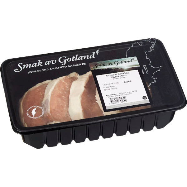 Smak Av Gotland Fläskkotlett Benfri Skivad