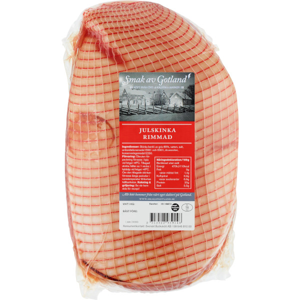 Smak Av Gotland Julskinka Rimmad