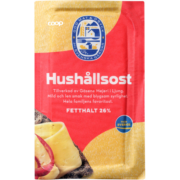Coop Hushållsost 26%