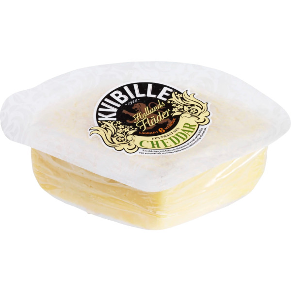 Kvibille Cheddar Hallands Fläder 32% 6 Månader