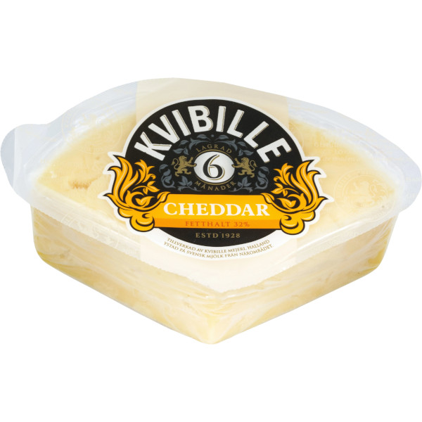Kvibille Cheddar 32% 6 Månader