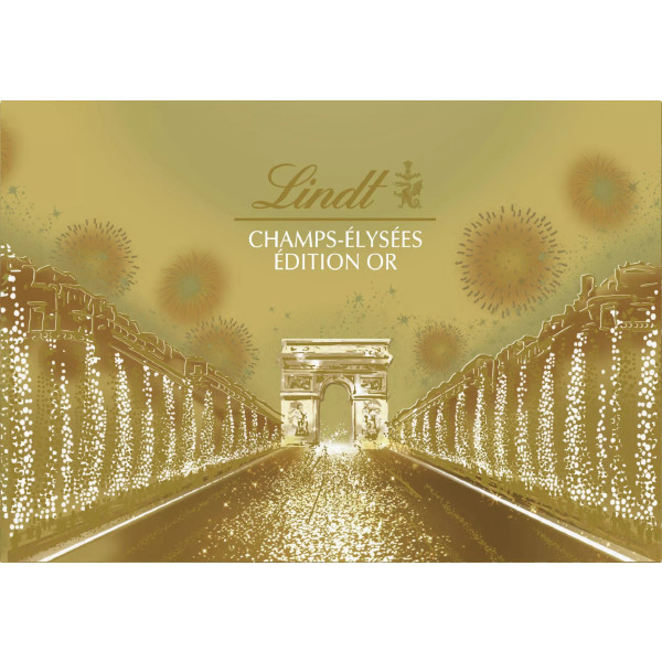 Lindt Chokladpraliner Champs-Élysées Édition Or