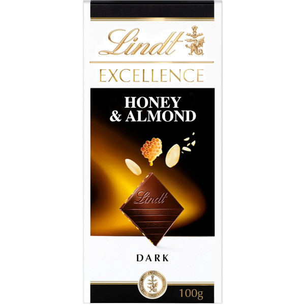 Lindt Chokladkaka Excellence Dark Honey & Almond