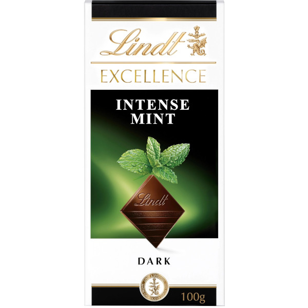 Lindt Chokladkaka Excellence Dark Intense Mint