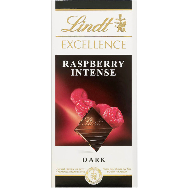 Lindt Chokladkaka Excellence Dark Raspberry Intense