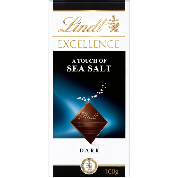 Lindt Chokladkaka Excellence Dark Sea Salt